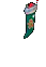 Green stocking