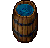 Apple bobbing barrel