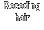 ReceedingHair
